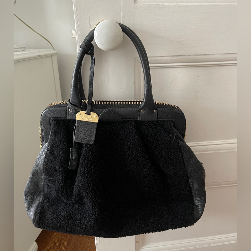 Beautiful Stuart Weitzman Sherpa bag